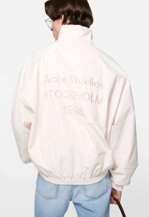 아크* 스튜디오 1996 백 로고 자수 집업 재킷 B90863DC6-3 - 이미지 4