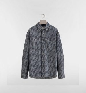 디* 오블리크 데님 셔츠 재킷 RA5207