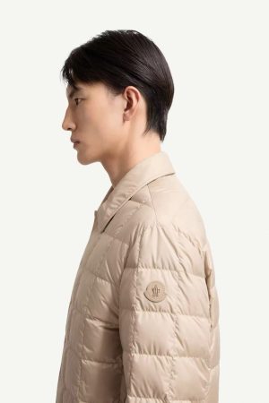 몽클레* 카스텔라나 퀼팅 셔츠형 다운 재킷 RA5213 - 이미지 3