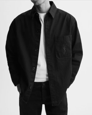 Alternative view of 생로* YSL 자수 포켓 코튼 셔츠 재킷 66ST610