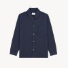 생로* YSL 자수 포켓 코튼 셔츠 재킷 66ST611