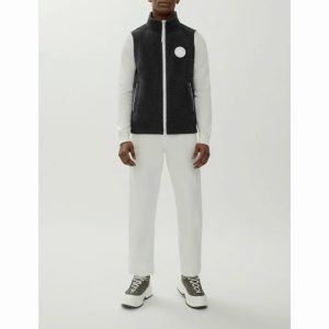 Alternative view of 캐나다구* 머지 울 혼방 하이넥 플리스 베스트 70521M1