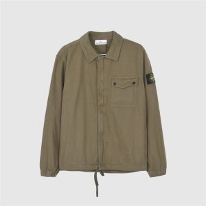 스톤아일랜* 와펜 워싱 워크 재킷 Ceo26125-2
