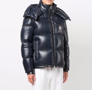 몽클레* 몽벨리아드 후드 쇼트 다운 자켓(Montbeliard) 1687836 네이비 - 이미지 4