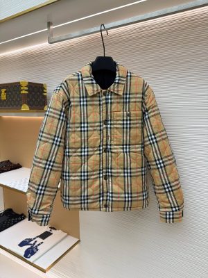 Alternative view of 버버* 리버시블 체크 퀼팅 재킷 1685894