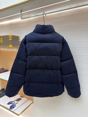 버버* 코듀로이 하이넥 다운 패딩 네이비 1685878 - 이미지 3